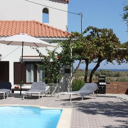 Villa Skouteli Private Pool & 400M From The Sea *